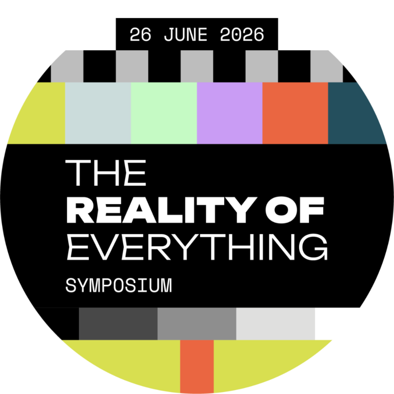 The title of the course in old TV test screen mode